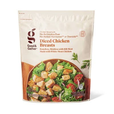 Good & Gather Diced Chicken Breasts