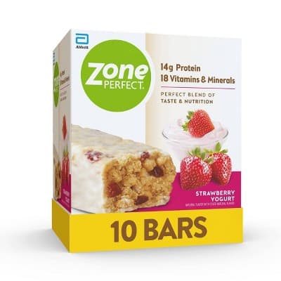 Zone Perfect Strawberry Yogurt Nutrition Bars