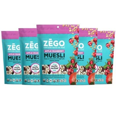 Zego Apple Cranberry Organic Muesli
