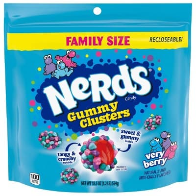 Nerds Very Berry Gummy Clusters