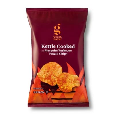 Mesquite Barbecue Kettle Cooked Potato Chips - Good & Gather™