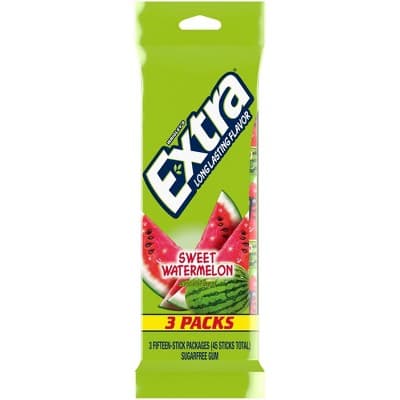 Extra Sweet Watermelon Sugar-Free Gum