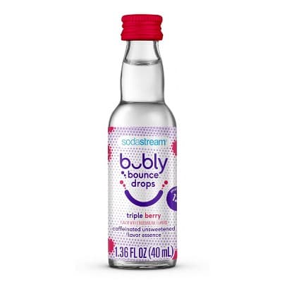 Bubly Bounce Caffeinated Triple Berry Flavor Drops