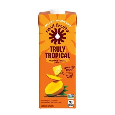 Revl Fruits Truly Tropical Juice Drink - Oz