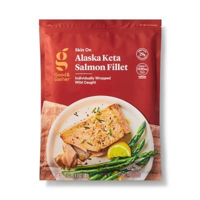 Alaska Keta Salmon Skin On Fillets -  - Good &#38; Gather&#8482;