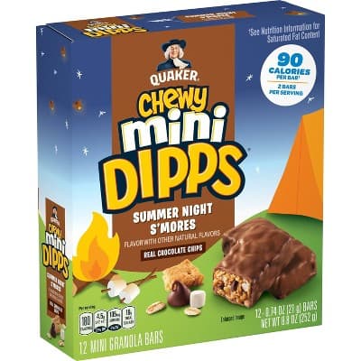 Is it Vegan? Quaker Chewy Mini Dipps Mini Granola Bar