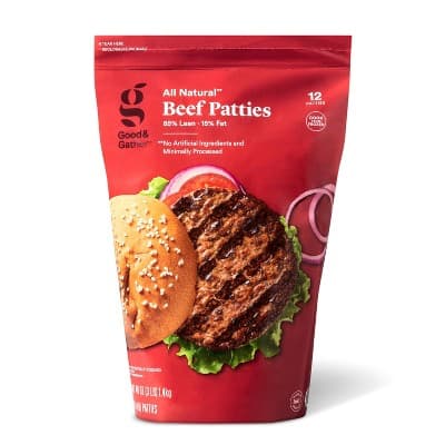 All Natural 85/15 Beef Patties -  - Good &#38; Gather&#8482;