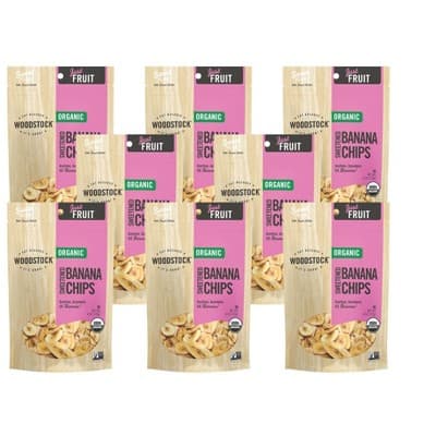 Woodstock Organic Sweetened Banana Chips