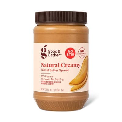 Natural No Stir Creamy Peanut Butter - Good &#38; Gather&#8482;