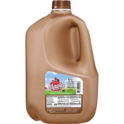 Maola 1% Lowfat Chocolate Milk