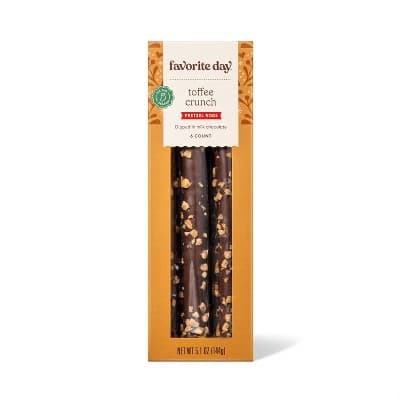 Holiday Toffee Crunch Pretzel Rods - / - Favorite Day&#8482;