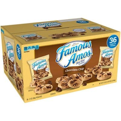 Famous Amos Chocolate Chip Bite Size Cookies