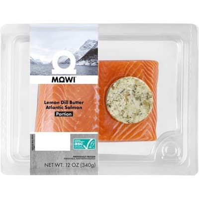 Mowi Fresh Lemon Dill Butter Atlantic Salmon Portion