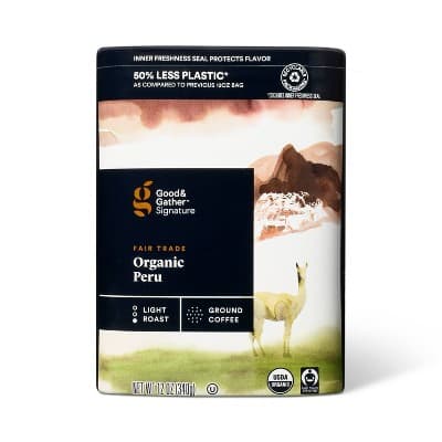 Signature Organic Peruvian Bagged Light Roast Ground Coffee - Good &#38; Gather&#8482;