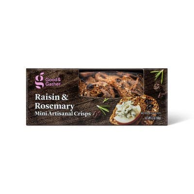 Raisin And Rosemary Mini Artisanal Crisps - Good &#38; Gather&#8482;