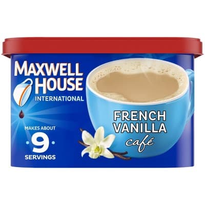 Maxwell House International Vanilla Cafe Medium Roast Beverage Mix