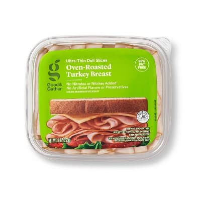 Is it Sesame Free? Oven Roasted Turkey Breast Ultra-thin Deli Slices - Good & Gather™