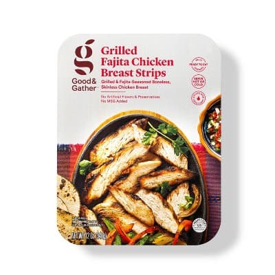 Good & Gather Grilled Fajita Chicken Breast Strips
