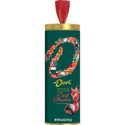 Dove Holiday Dark Chocolate Truffle Tube