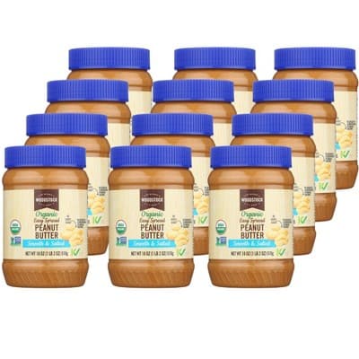 Woodstock Organic Easy Spread Smooth & Salted Peanut Butter