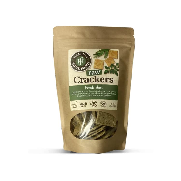 Healing Home Foods Raw Crackers Fresh Herb