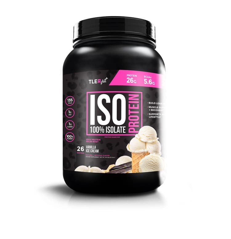 Tle Fit Iso Protein Vanilla Ice Cream
