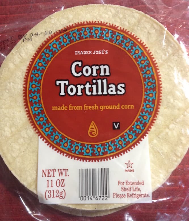 Trader Joe's Corn Tortillas