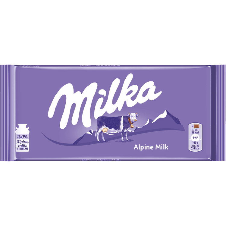 Milka Chocolate Alpine Milk