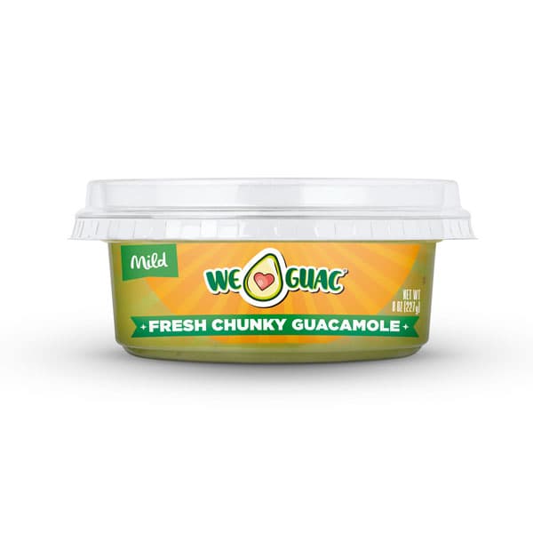 We Guac Fresh Chunky Guacamole Original Mild