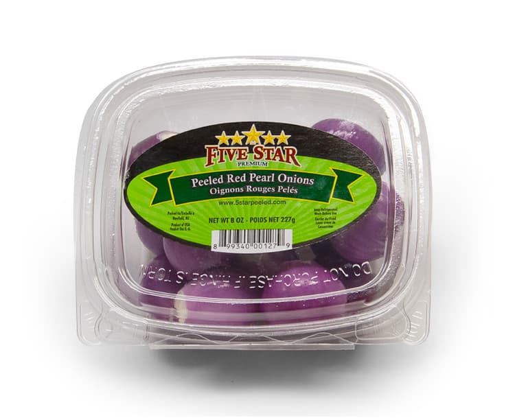 Five Star Premium Peeled Red Pearl Onions