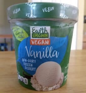 Earth Grown Vegan Non-Dairy  Dessert, Vanilla