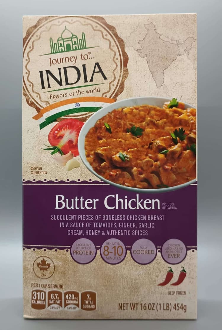 Journey To India Butter Chicken
