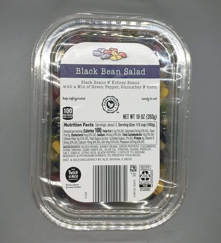 Park Street Deli Black Bean Salad