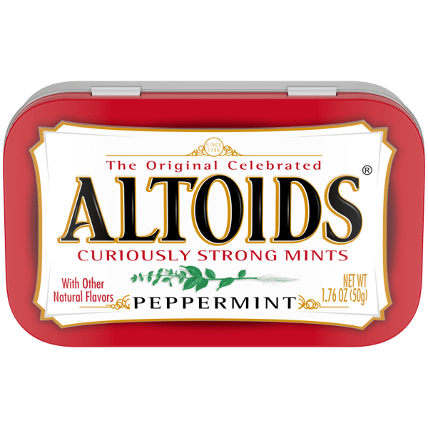 Is it Sesame Free? Altoids Classic Peppermint Breath Mints Hard Candy