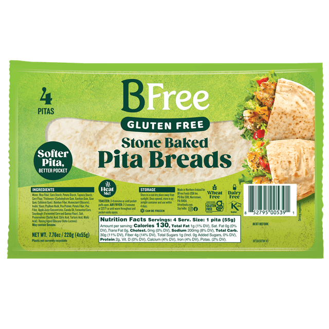 Is it Low Iodine? Bfree Foods Stone Baked Pita Breads