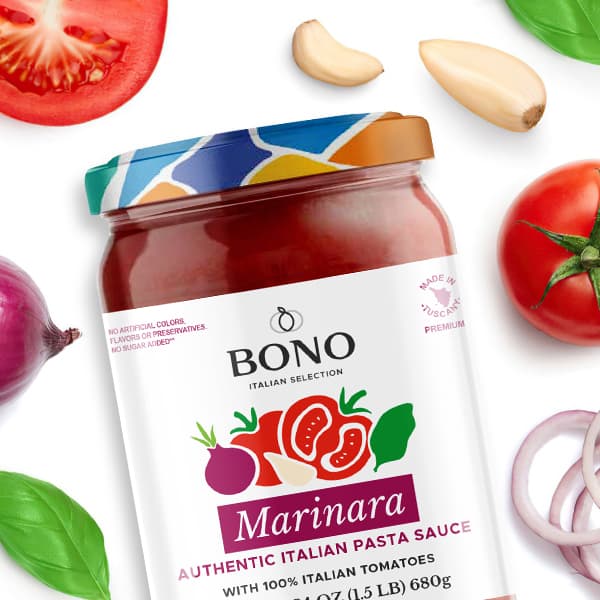 Bono Italian Selection Marinara Authentic Italian Pasta Sauce