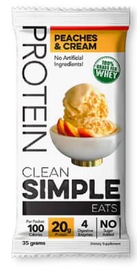  Clean Simple Eats Peaches & Cream Protein