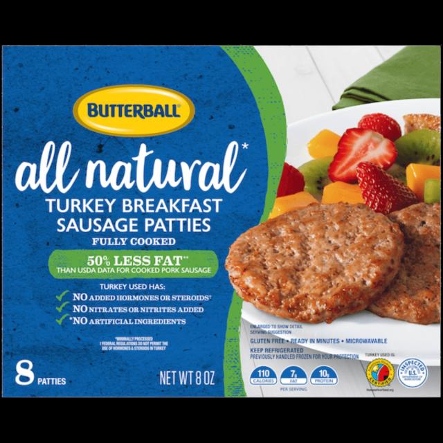 Is it Soy Free? Butterball All Natural Turkey Breakfast Sausage Patties