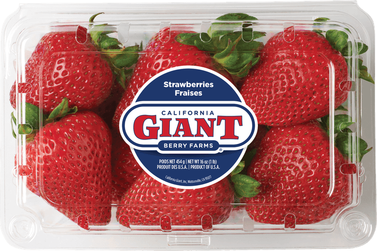 California Giant Berry Farms Strawberries Fraises