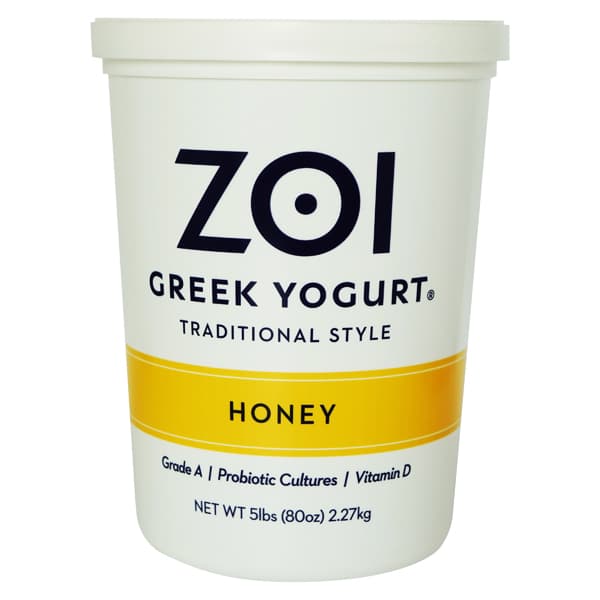 Zoi Greek Yogurt Traditional Style Honey