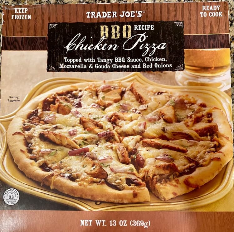 Trader Joe'S Bbq Recipe Chicken Pizza