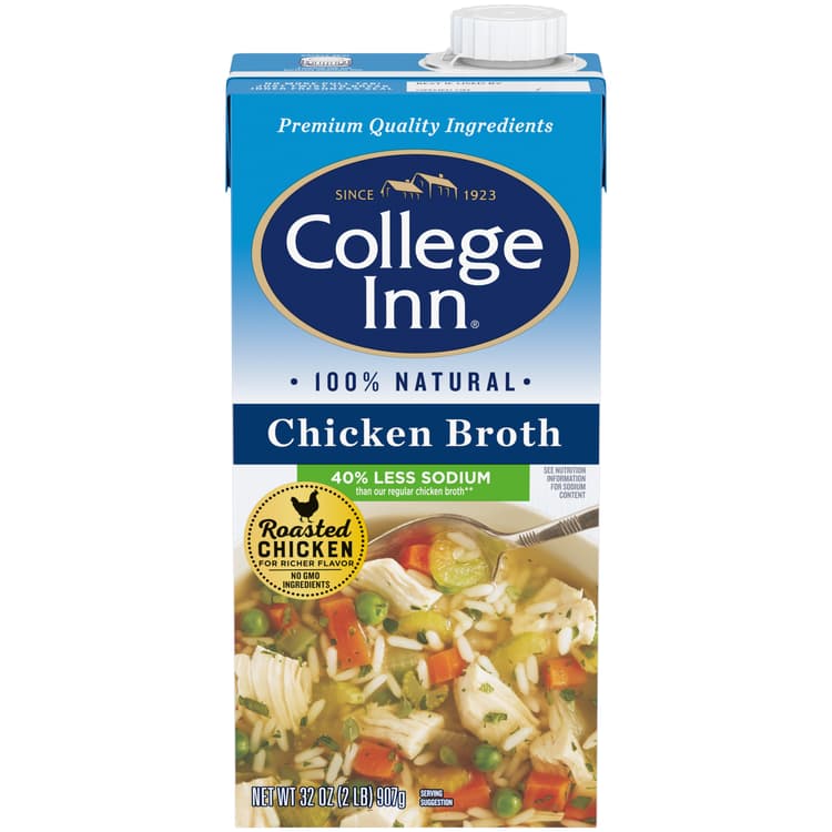 College Inn Broth Chicken Light & Fat Free 50% Less Sodium