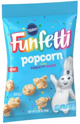 Pillsbury Funfetti Popcorn With Funfetti Glaze