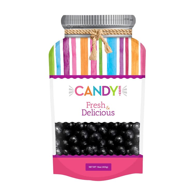 Sweetworks Foiled Solid Milk Balls Black