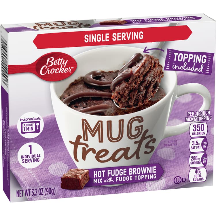 Betty Crocker Mug Treats Hot Fudge Brownie Mix