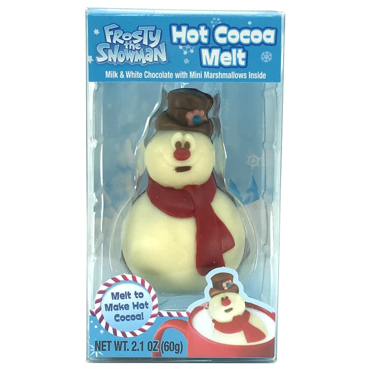 Frosty The Snowman Hot Cocoa Melt Chocolate With Marshmallows