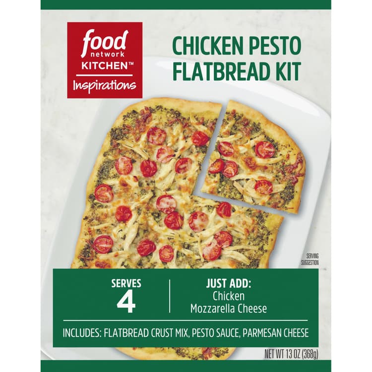 Food Network Kitchen Inspirations Chicken Pesto Flatbread Kit