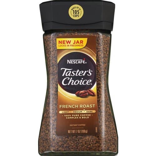 Nescafe Taster'S Choice Instant Coffee, French Roast