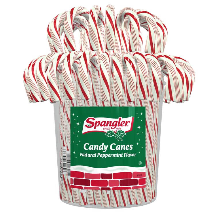 Spangler Candy Canes Peppermint