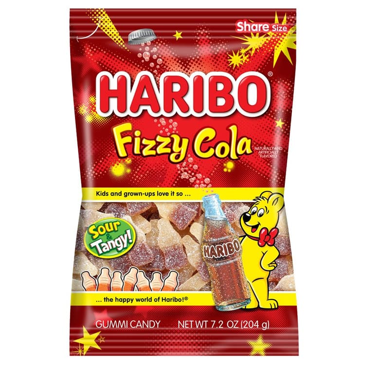 Haribo Fizzy Cola Gummi Candy